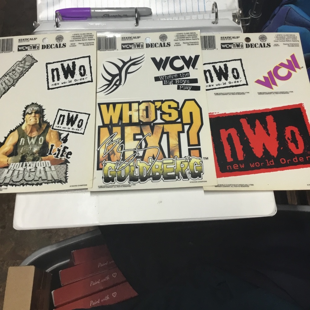 Wcw decals